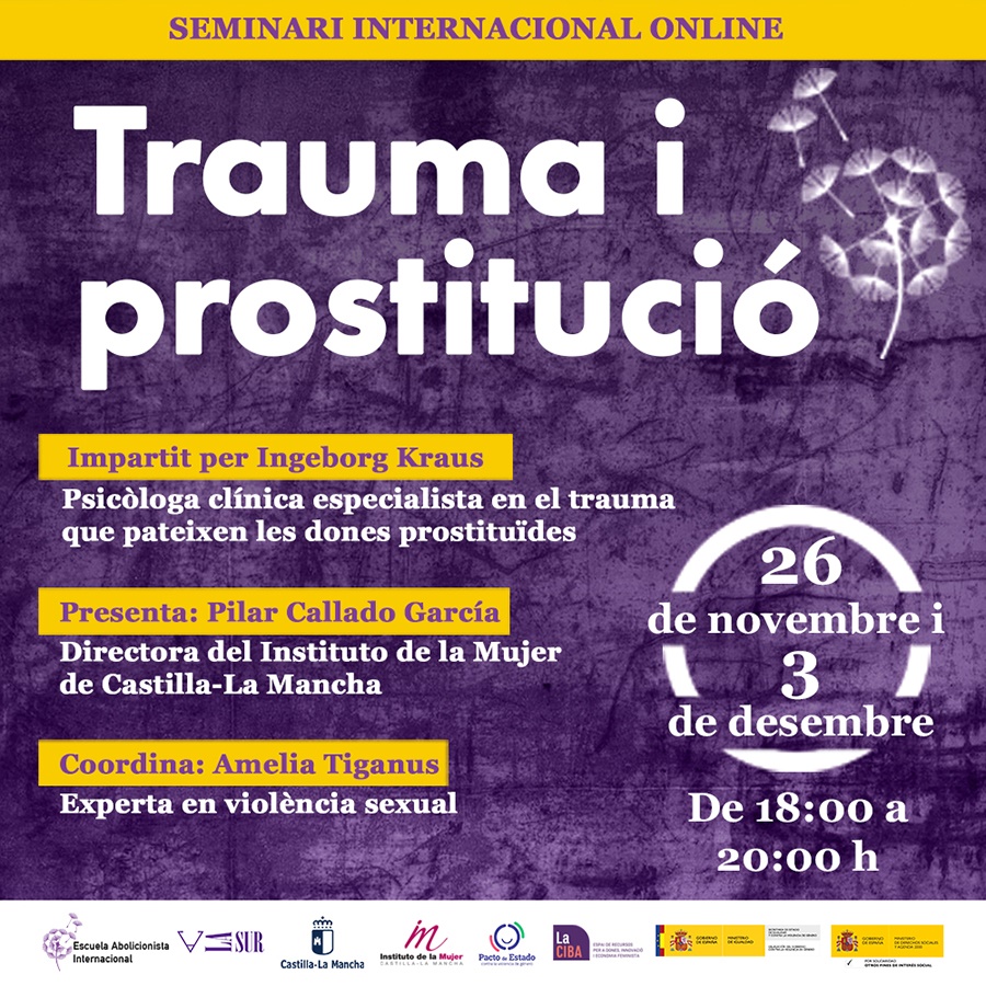 Seminari trauma i prostitució Seminari trauma i prostitució