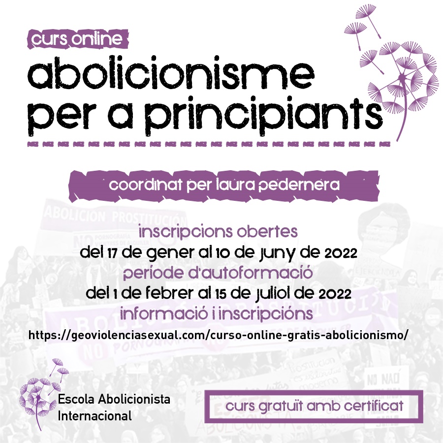 Curs Abolicionismo para principiantes