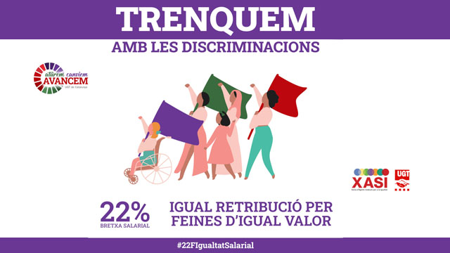 Jornada bretxa salarial